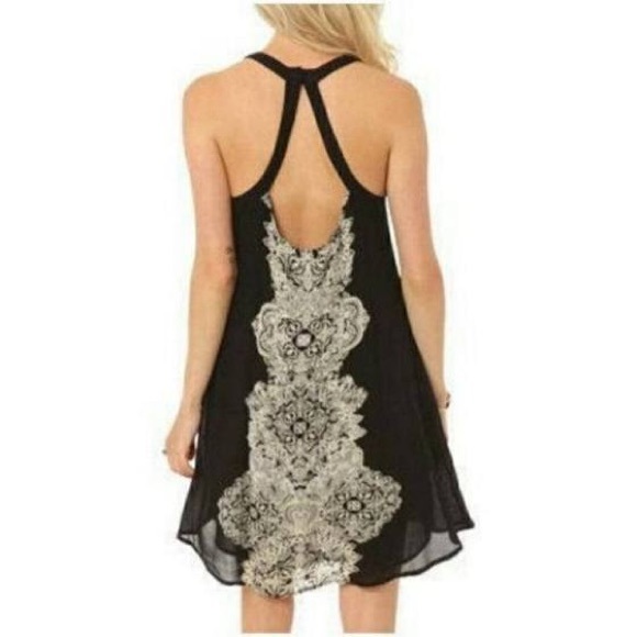 O'Neill Deanna Black White Dress Small NWT - Picture 2 of 8